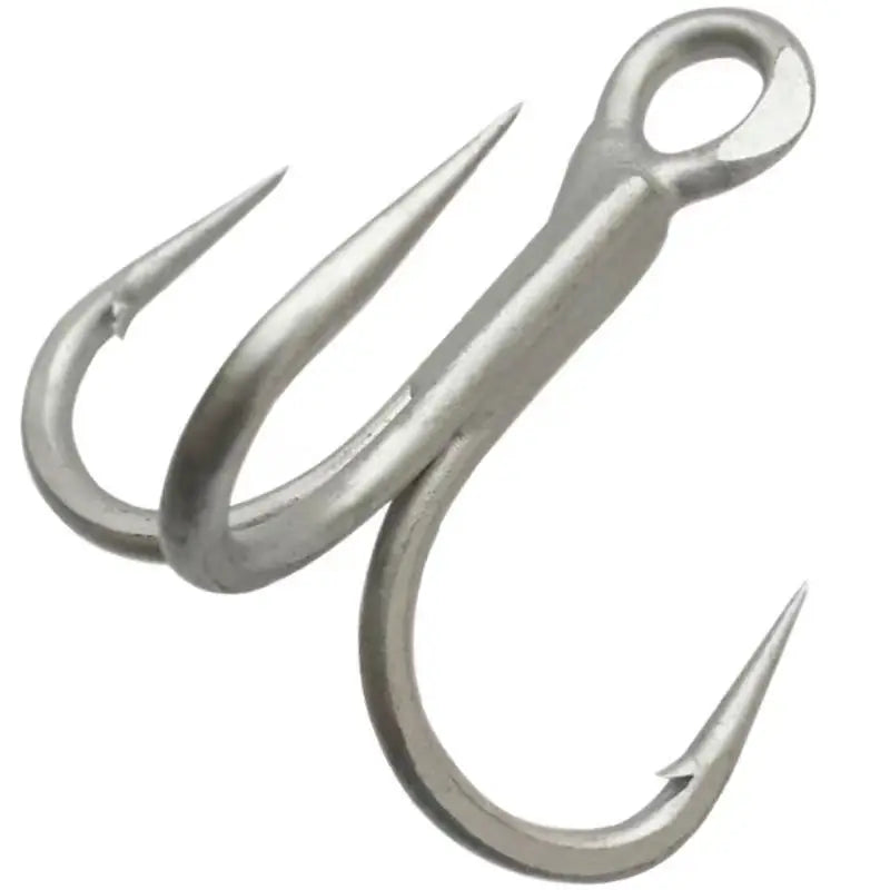 Original Mustad 36328NP-DS High-carbon Steel Fish Hook Barbed Crank Hook 7X Strong 3 Anchors Treble Hooks 3/0-7/0 Sea Fishing Accessories