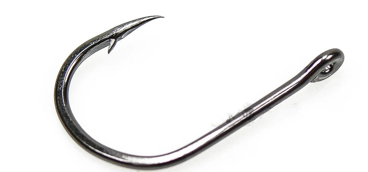 2 boxes/ lot Japan barbed hook high carbon steel strong sharp barbed fishing hooks with ring crooked mouth hook fishing tackles